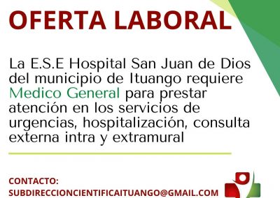 OFERTAL LABORAL MEDICO