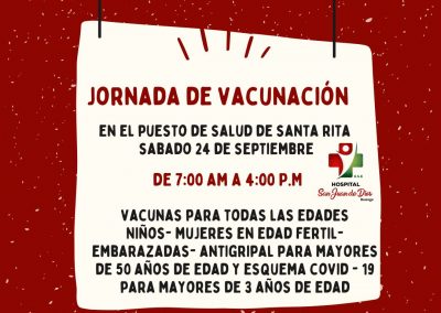 VACUNACIÓN 24 DE SEPTIEMBRE