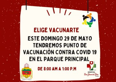 VACUNACIÓN 29 DE MAYO